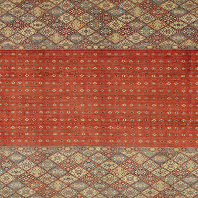 Tapis décoratif multicolore à motif abstrait