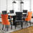 Kingson Modern Glam Tufted Two-Tone Dining Chair with Nailhead Trim & Back Pull Ring-9081318-64230962