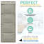 Wall Organizer with Wall Baskets-1664145838