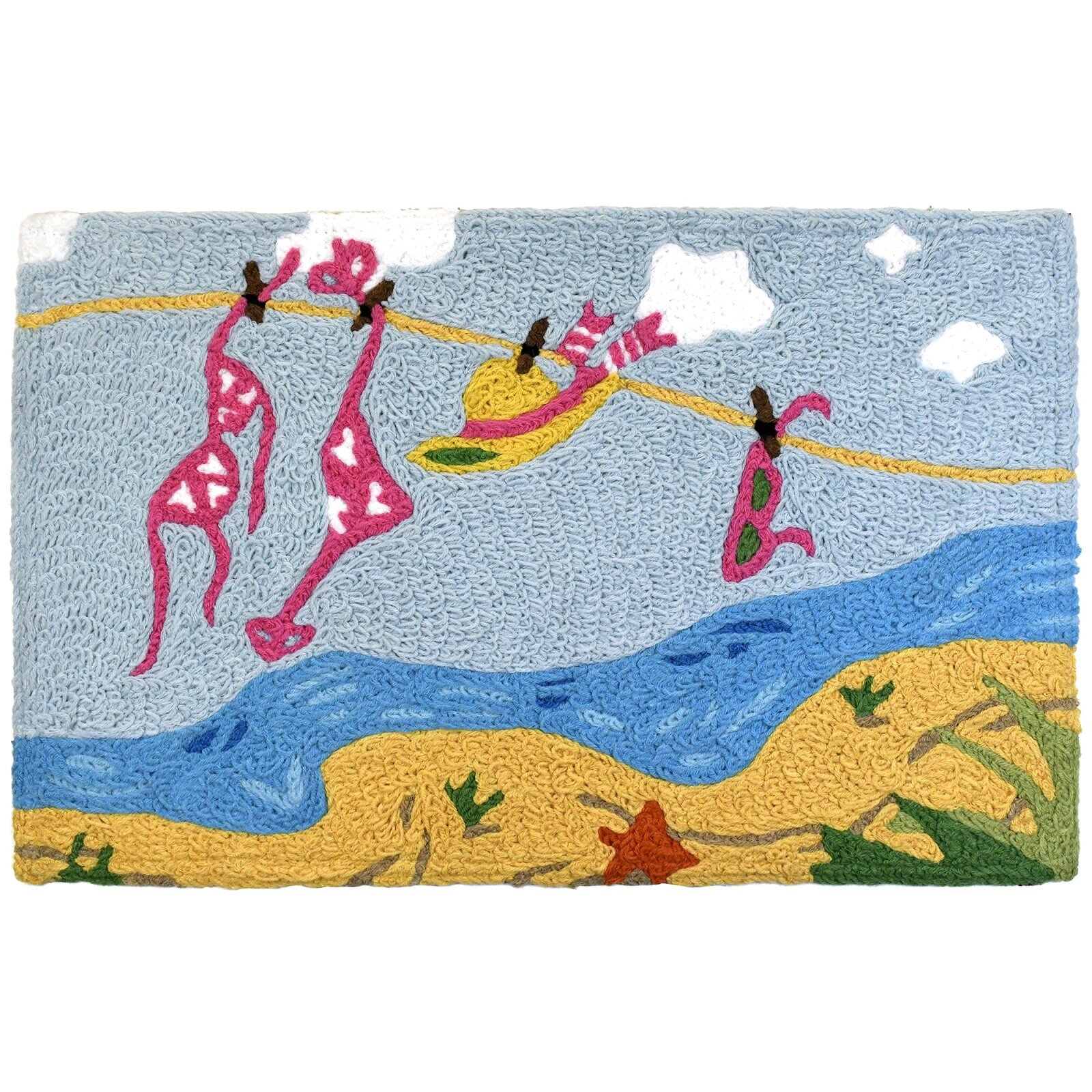 Wayfair Pennsbury Rectangle Bath Rug Orren Ellis Color: Muti