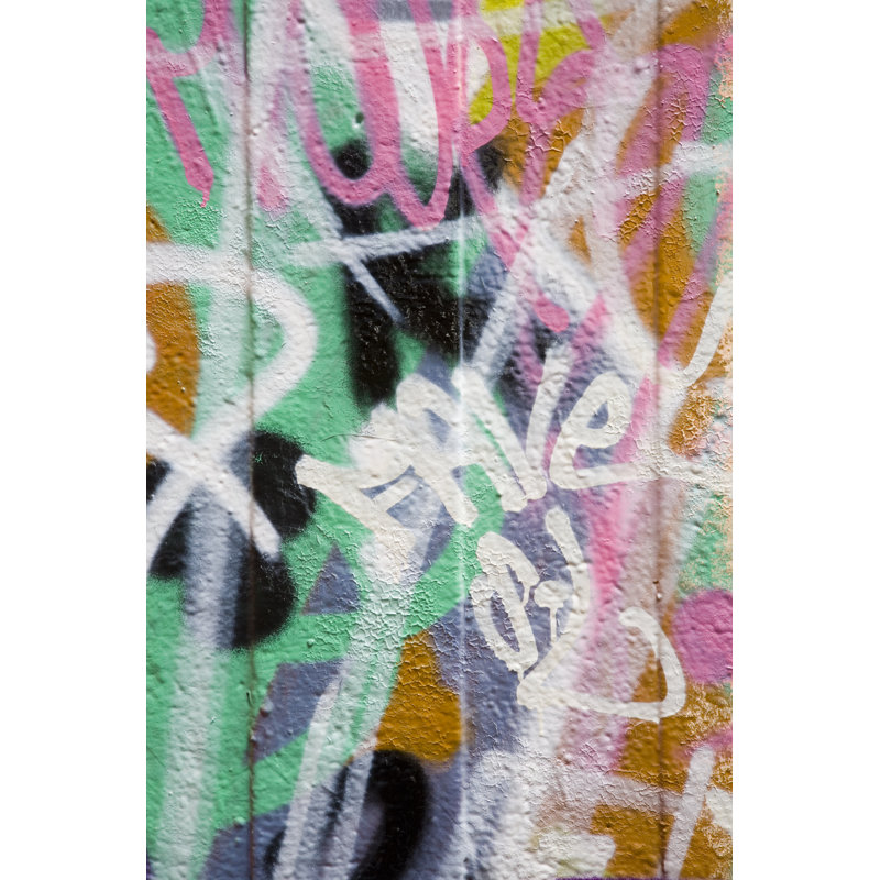 Graffiti by Paulmaguire - Wrapped Canvas Print, 30cm H x 20cm W