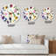 Motif floral Wildflowers I - Horloge murale traditionnelle-60281441