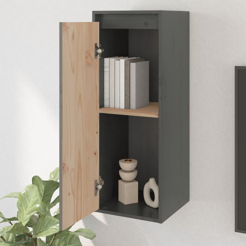 Gesell Pine Solid Wood Floating Shelf, 30cm H x 60cm W x 30cm D, White