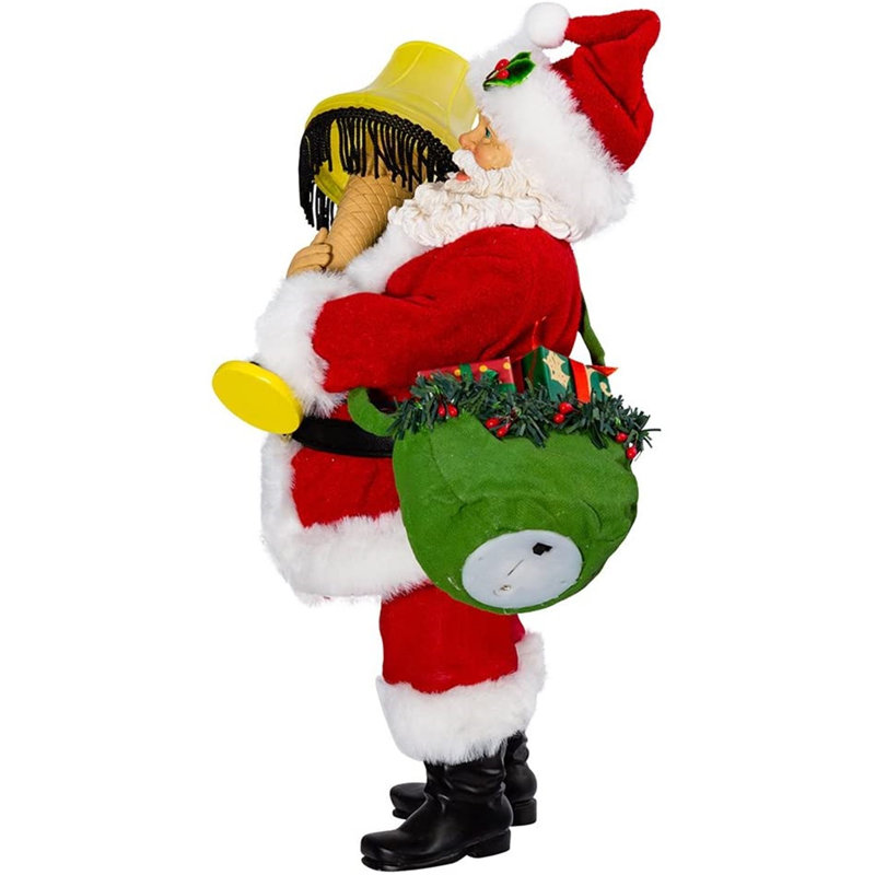 Lampe Kastr Adler avec pattes Fabriché père Noël avec lumière 10 pouces