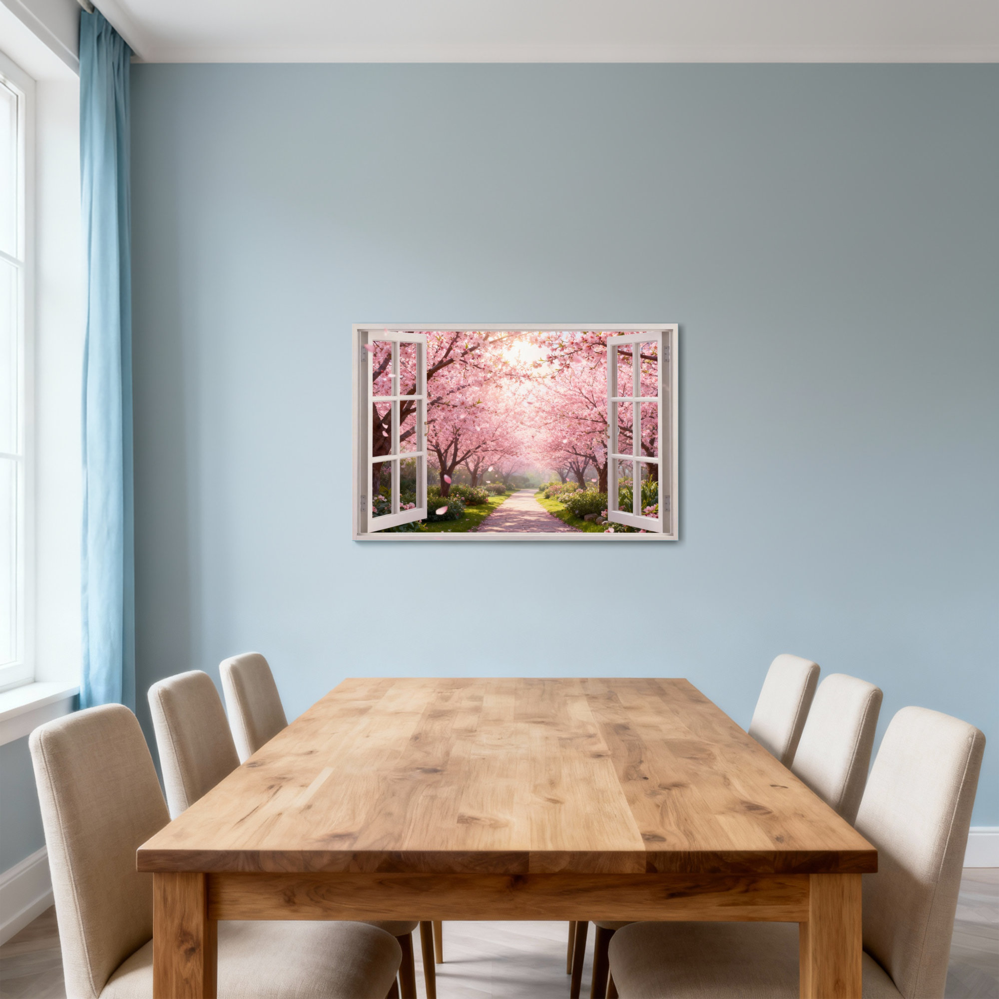 Highland Dunes Landscape & Nature Cherry Blossom Pathway Spring Garden ...