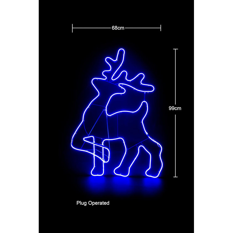 LED Indoor / Outdoor Rope Light, Blue