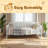 Modern Solid Wood Daybed, Multifunctional, Twin Size-2101978174-2101978173