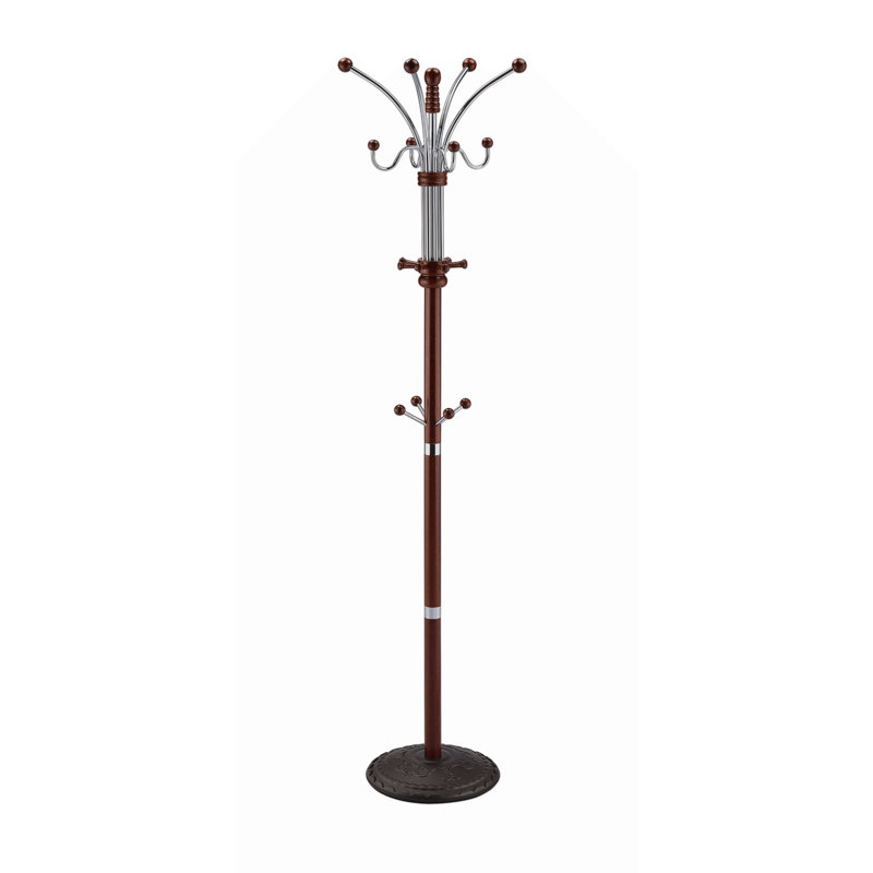 Portemanteau 73 po, Brun / rouge