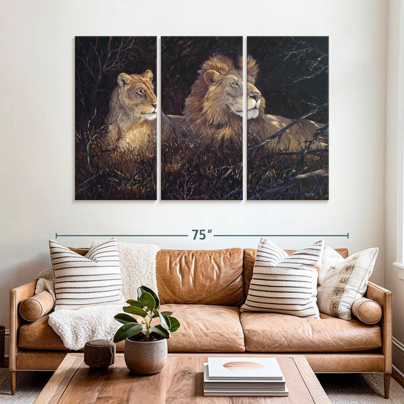 Brampt In Deep Shadows, 42" H x 65" W