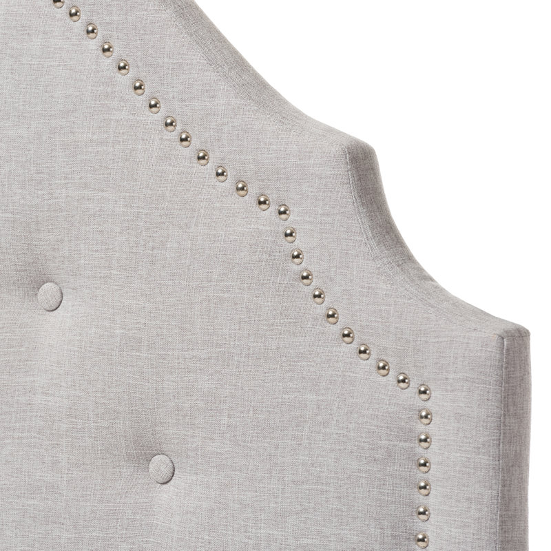 Miccah Twin Panel Headboard, Greyish Beige