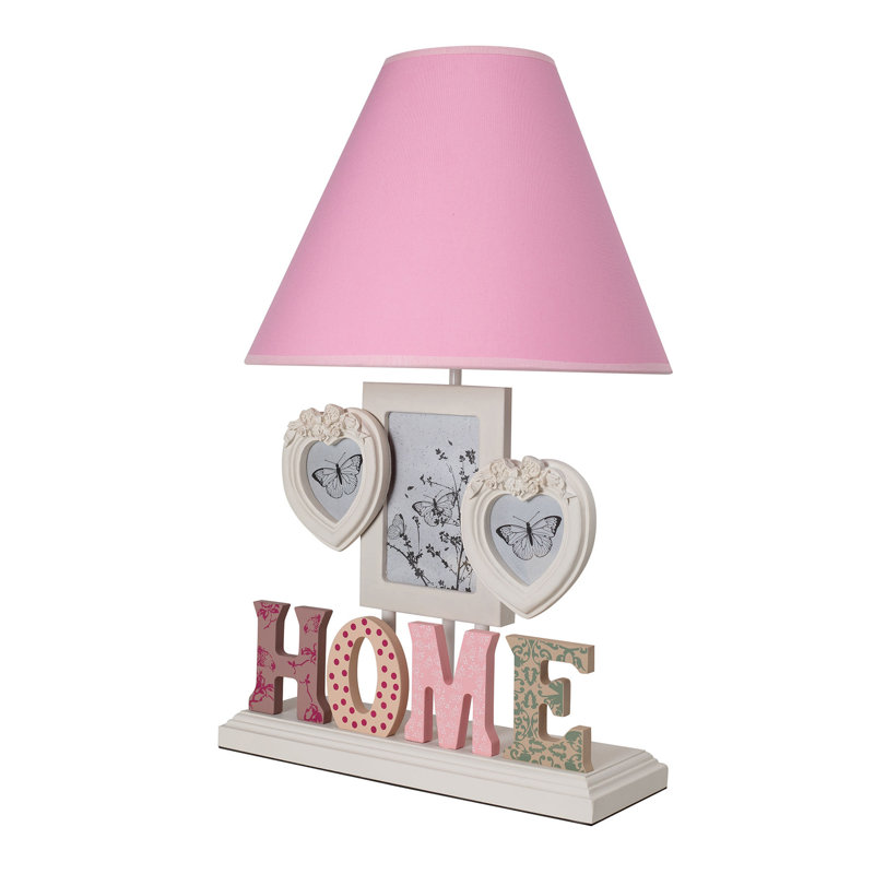 Lampe de table 20 po Gaitani, Rose, Rose