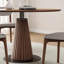 Ensemble de salle à manger rond simple de 47,25 po Wabi-sabi Family-101945350