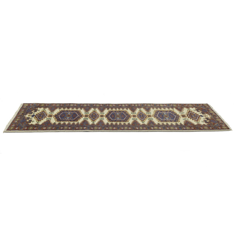Tapis crème / brun