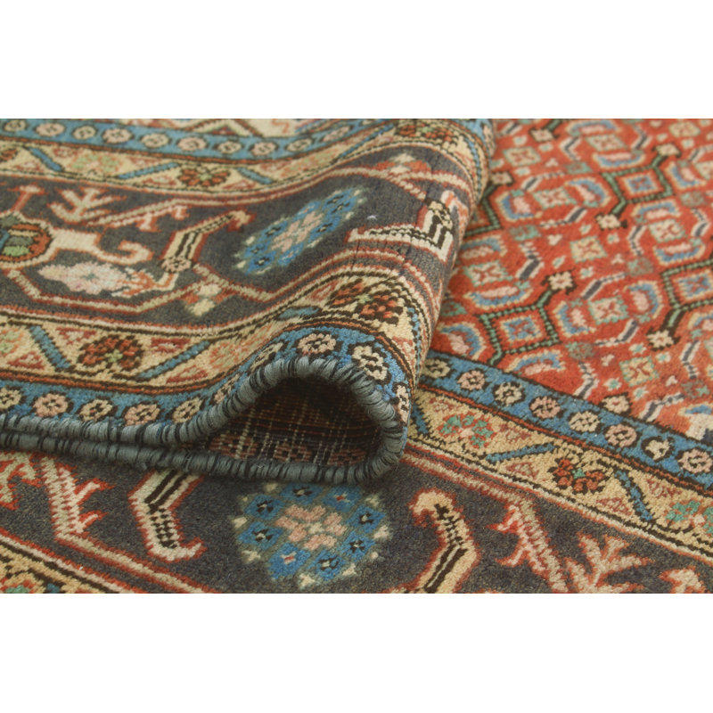 Tapis rouille finement vieilli Arezoo