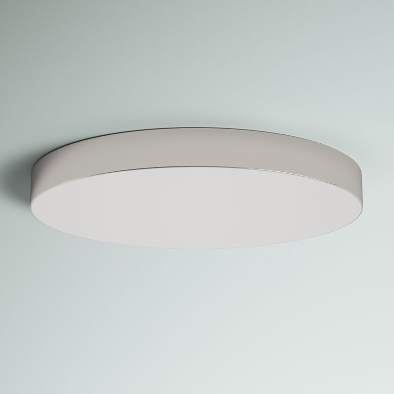 Randall LED Flush Mount, Polished Chrome