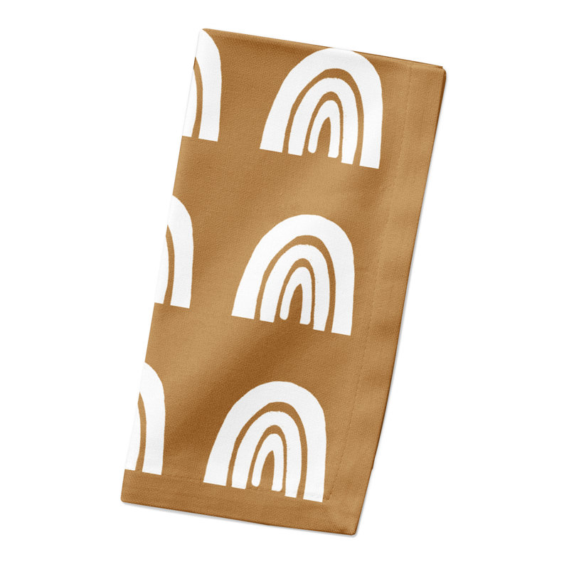 Serviette Darwuin Rainbows 10 "