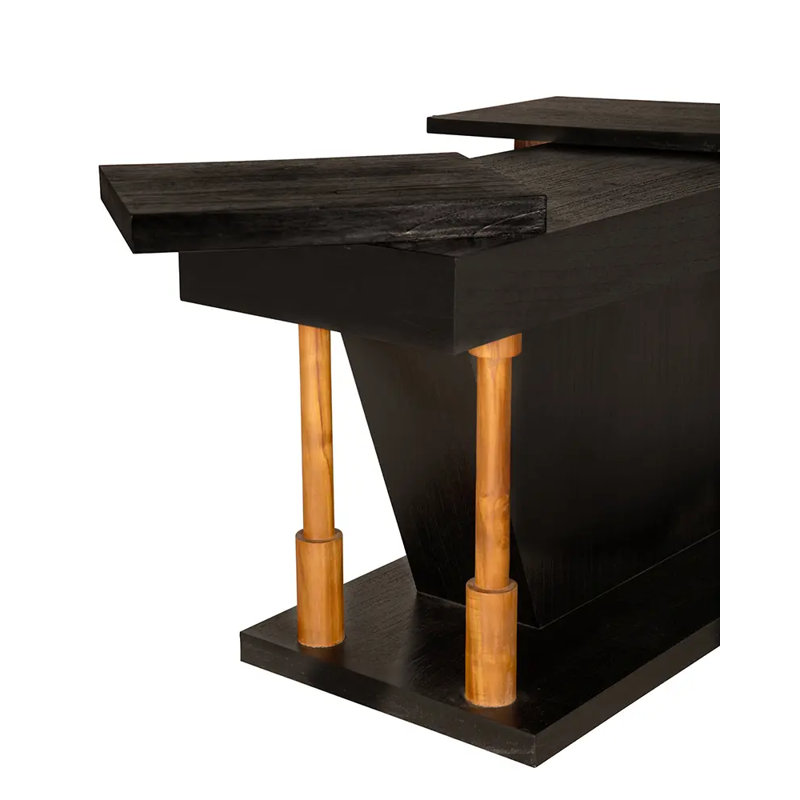 Fleming 86'' W Solid Wood Console Table