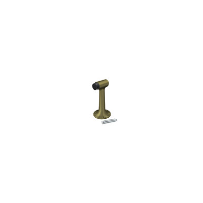 Deltana DSF600U19 Floor Mount, 6" Bumper, HD, Solid Brass in Paint Black