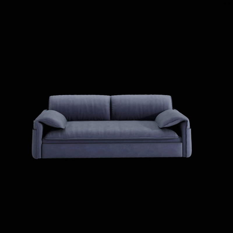 Loveseat, Pull Out Sofa Bed, Sleeper Sofa Couch, Gray