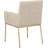 Khaliya Chenille Fabric Dining Chair-1542124460-1542124458