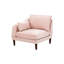 Ensemble modulaire contemporain à un accoudoir modulaire 5 pièces Fauteuil sans accoudoirs Ottomans