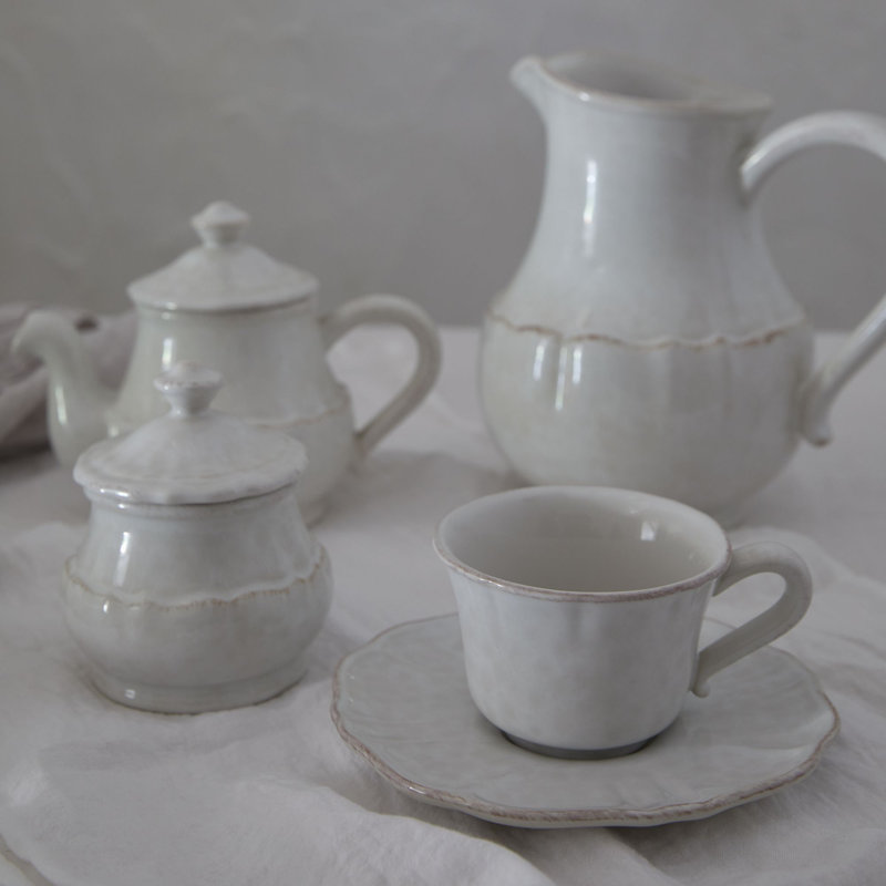 Impressions Stoneware Sugar Bowl