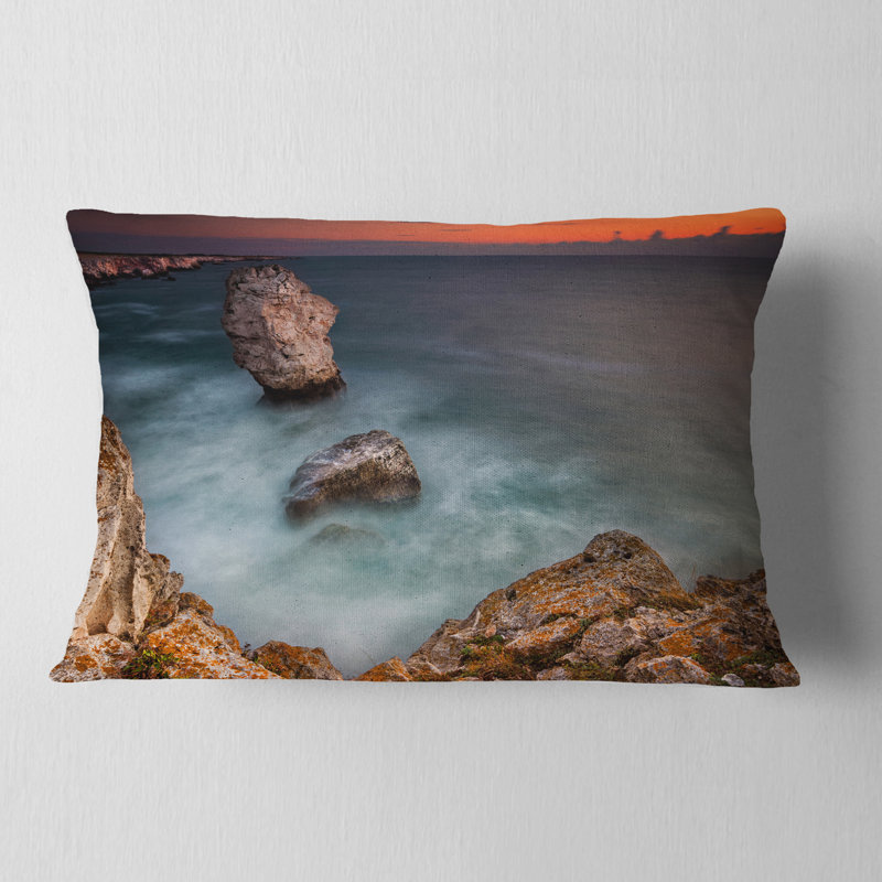 Coussin de plage lombaire tulenovo near, Rectangle 12" x 20"
