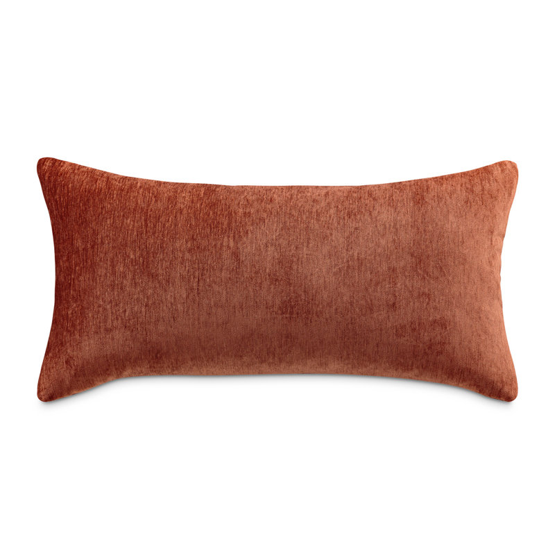 The Smith Chenille Lumbar Pillow Cover & Insert , Sienna