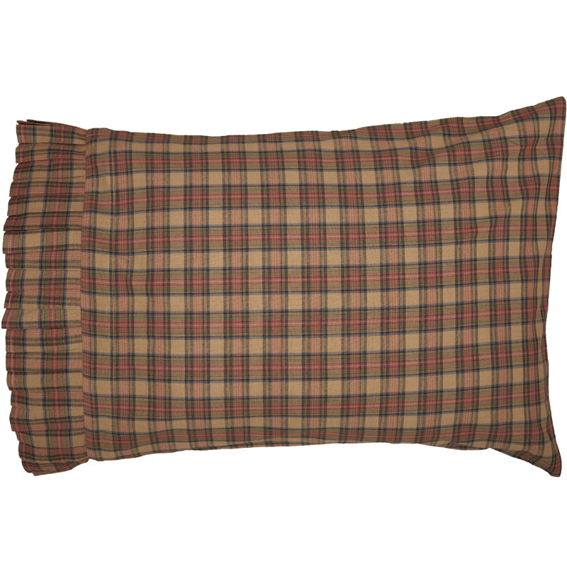 Crosswoods 100% Cotton Plaid - Set of 2, Standard