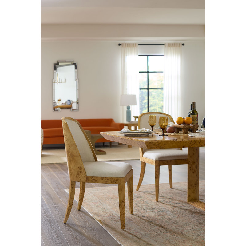Ophelia Upholstered Dining Chair, Burl