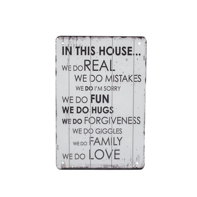 Retro House Rules We Do Love Fun Family Metal Sign Farmhouse Home Decor Wall Art Retro House Rules We Do Love Fun Family Metal Sign Farmhouse Home Decor Wall Art