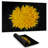 Yellow chrysanthemum - 14.00"x24.25" Desk mat