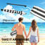 177 cm W X 177 cm D Beach Parasol with Manual Lift