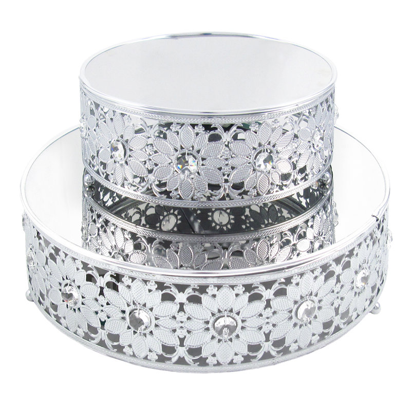 Présentoir à gâteaux Suwanee, Argent