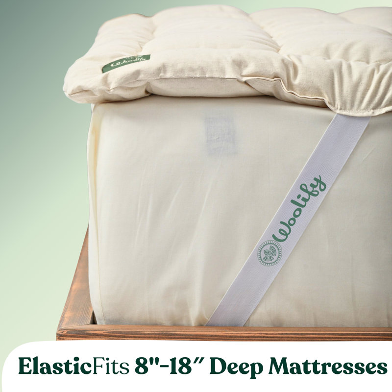 Woolify® Organic Merino Wool Mattress Topper