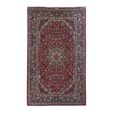 Tapis rectangulaire en laine 9 pi 10 po x 16 pi 5 po