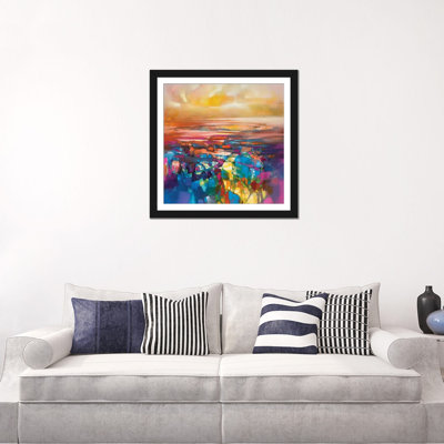 « chromodynamics i », reproduction sur toile