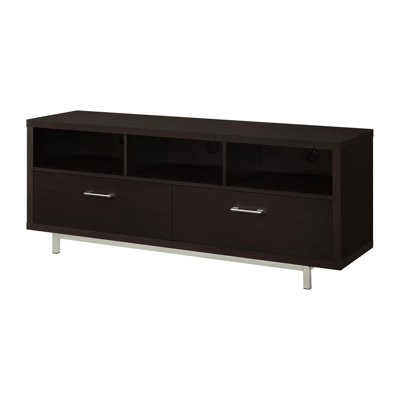 Meuble télé avec rangement 60 po Cappuccino
