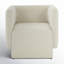 Fauteuil de 31,1 po de large Linus