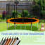 SENCHO GINSYTALIOR Round Backyard Trampoline with Safety Enclosure-1889315122