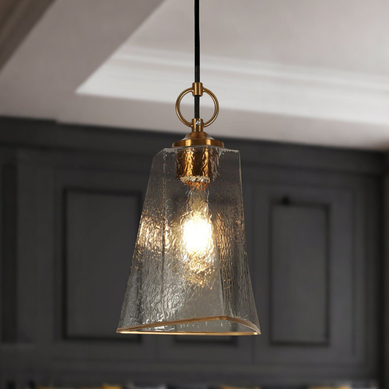 Luminaire suspendu pour îlot de cuisine 1 lumière Coleridge