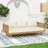 3-Seater Daybed, Beige Upholstered Sofa Daybed-333104503-333104489