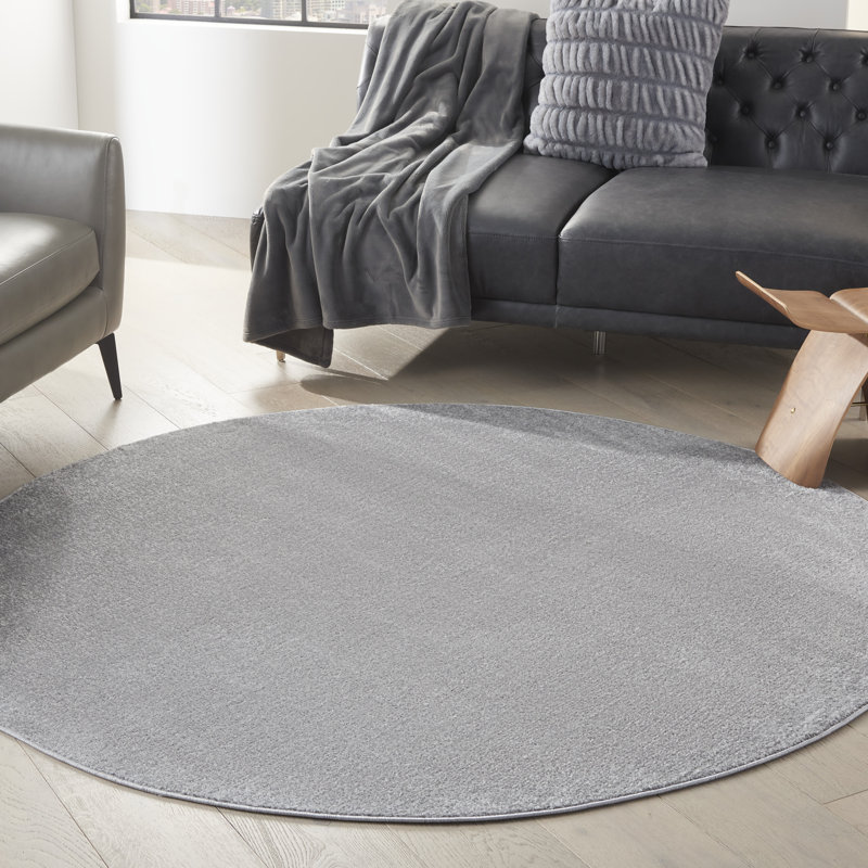 Tapis traditionnel argenté Yolonda, Rectangle 9 pi x 12 pi