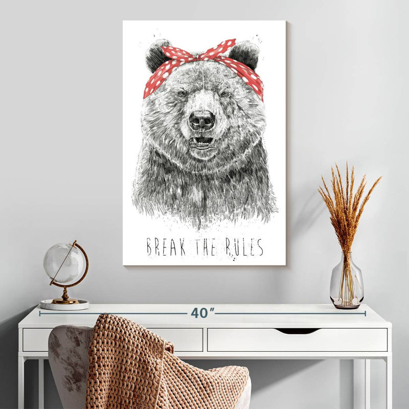 Tergel Break The Rules, 30" H x 20" W