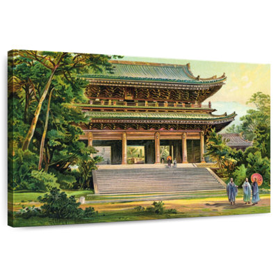 Temple japonais rétro de Javetta