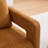 29.12" W Pillow Back Hollow Arm Swivel Accent Armchair-1070460329