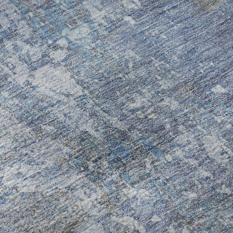 Premium Machine Washable Larock AMF1635 Modern Rug, Rectangle 10' x 14'
