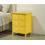 Table de chevet 3 tiroirs jaune Lurne-1957290176