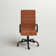 Wayfair Basics Ergonomic Upholstered High-Back Swivel Office Chair