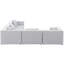 Canapé modulaire réversible de 108 po de largeur-458583122